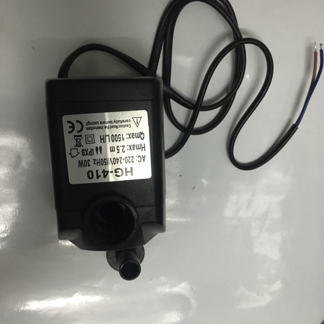 Bơm 30w Bơm nước 30w bơm quạt điều hoà - Motor quạt hơi nước hay sục bể cá - mẫu 30w