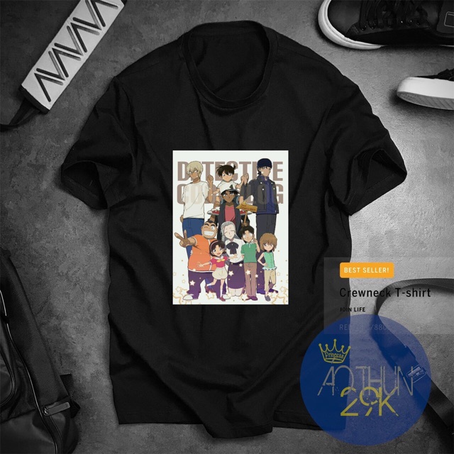 ALBUM 310 - ÁO THUN UNISEX CONAN ANIME