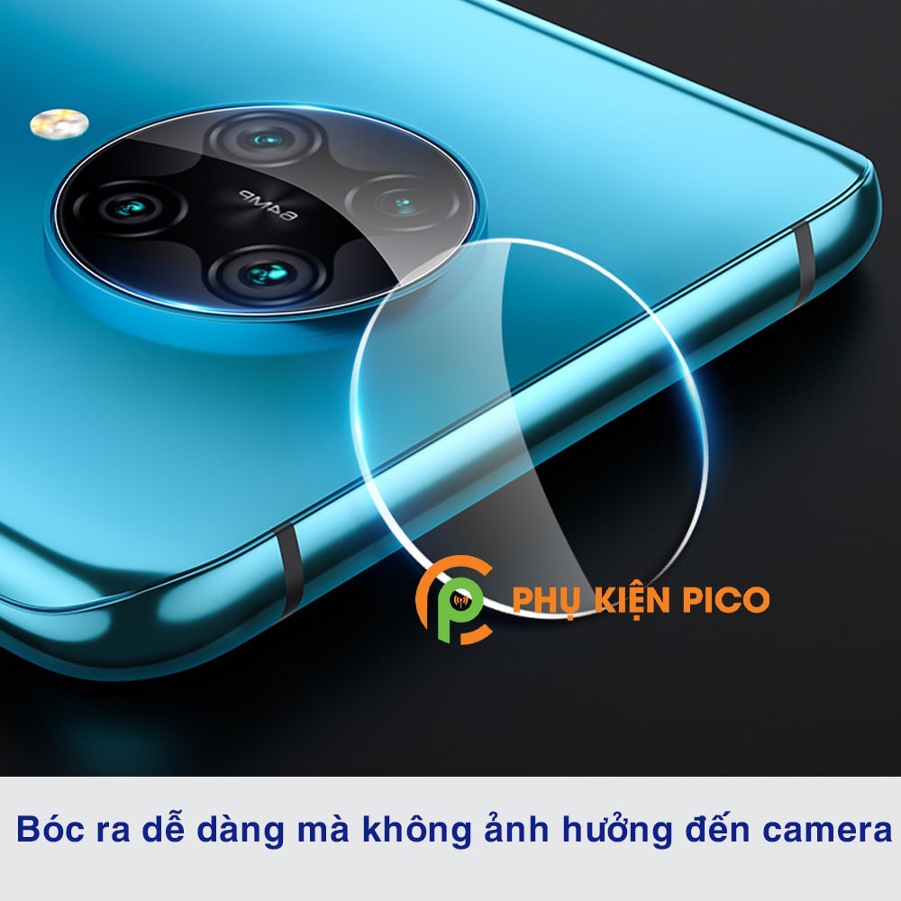 Cường lực camera Poco F2 Pro chính hãng Monqiqi độ cứng 9H trong suốt bộ 2 chiếc - Dán camera Xiaomi Poco F2 Pro