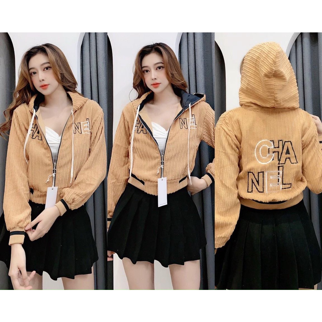 [HÀNG NHẬP] ÁO KHOÁC NỮ THỜI TRANG PHÁI ĐẸP CHẤT LIỆU GÂN LÔNG VNXK FORM CHUẨN