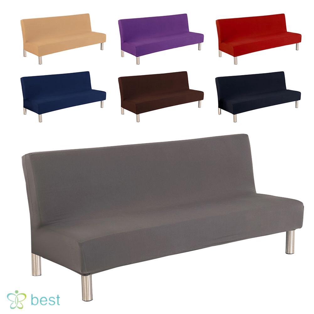 Tấm bọc ghế sofa có tay cầm màu trơn co giãn tốt