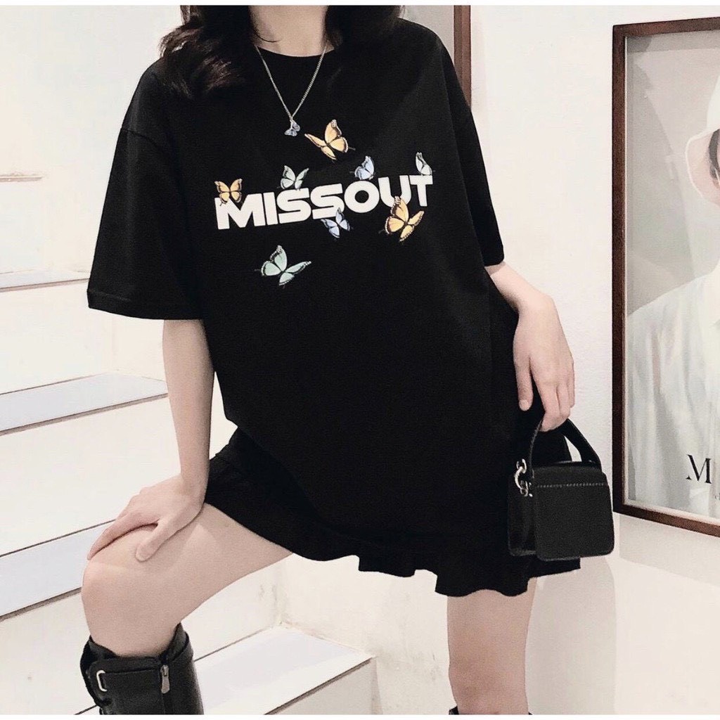 [HOT NHẤT ]Áo Thun MISSOUT From Rộng Unisex Chất Mát ZUKABEO