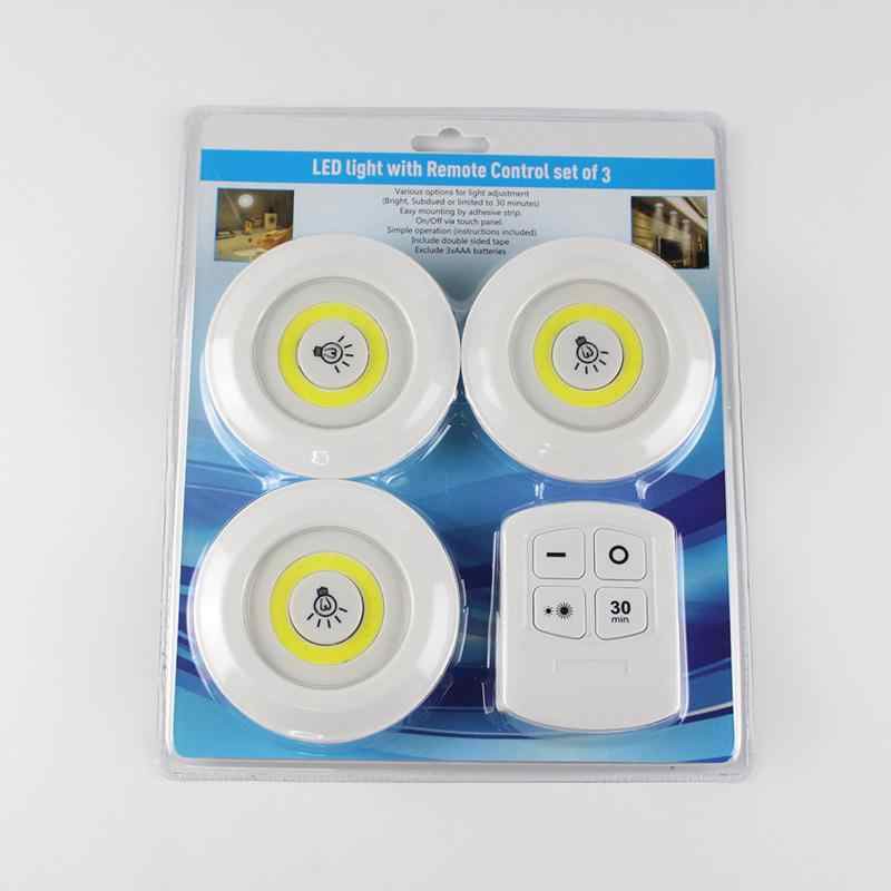 BỘ 3 ĐÈN LED GẮN TƯỜNG CÓ ĐIỀU KHIỂN TỪ XA