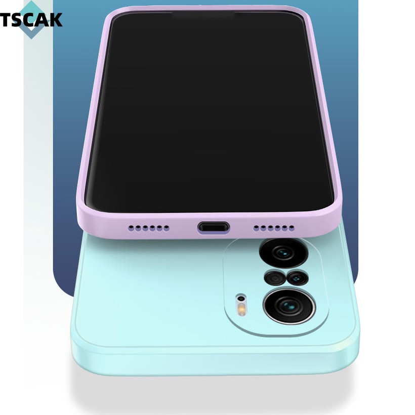 Ốp điện thoại silicon mềm siêu mỏng bảo vệ camera cho Xiaomi Poco X3 NFC X3 M3 Pro F3 X3 GT