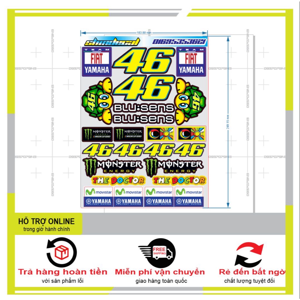 LOGO STICKER CON RÙA 08 - DUNG DECAL
