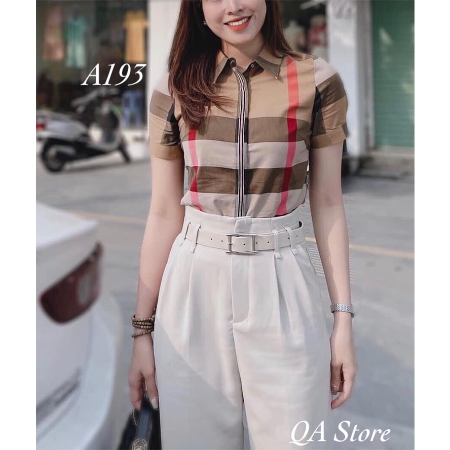 Áo sơ mi kẻ BB cao cấp A193