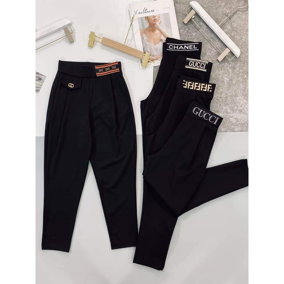 Quần nữ baggy thần thánh vải umi hàn