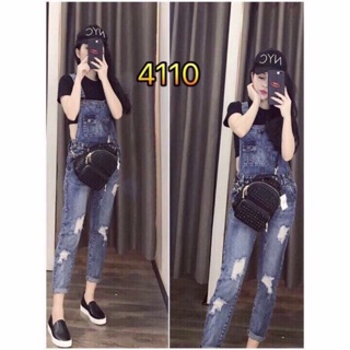 Quần yếm jean