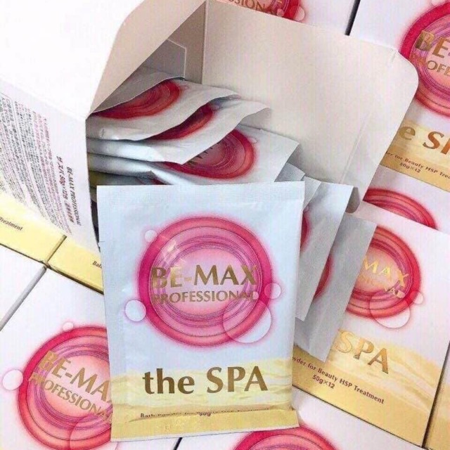 Bột Tắm bemax the spa Nhật Bản lẻ 1 gói 50g