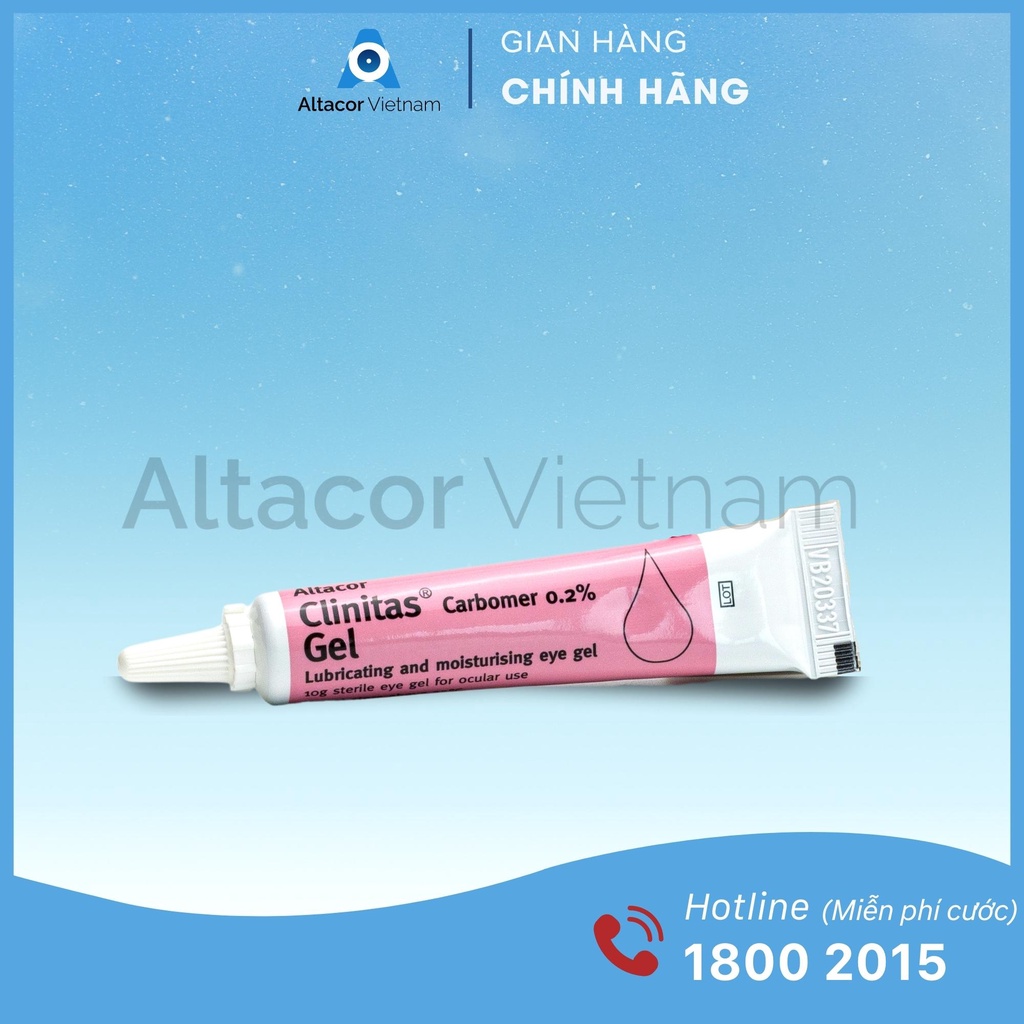 Gel Tra Mắt Clinitas Gel ® 0.2 %