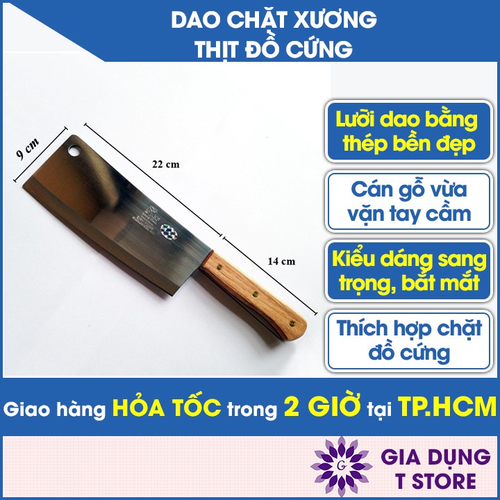 Dao chặt xương thịt,,cá,đồ cứng Hàn Quốc King Fish ...thiết kế sang trọng siêu bền [DAO CHẶT]