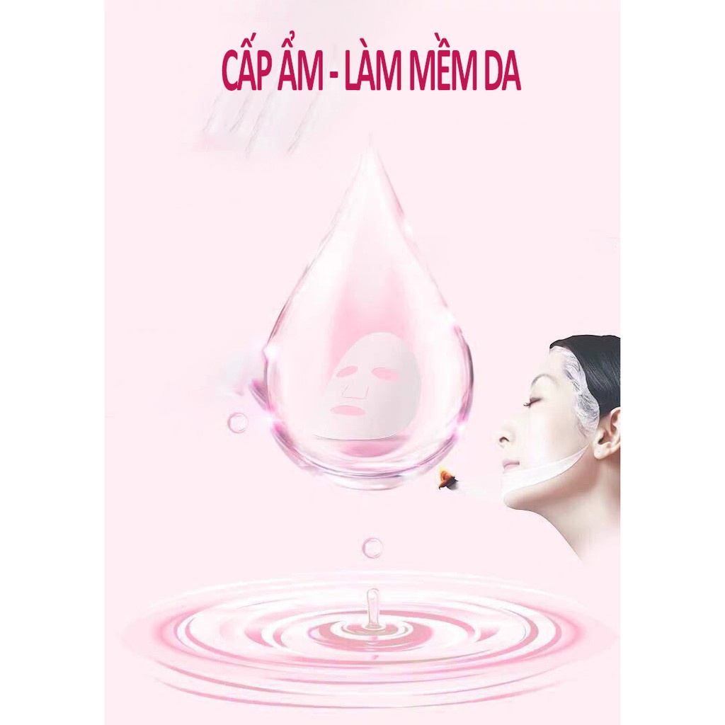 1 HỘP 50 MIẾNG Mặt nạ nhau thai cừu , Mặt Nạ Tế Bào Gốc Nhau Thai Cừu Cuống Rốn HAVA SHOP