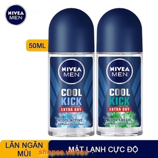 Lăn Khử Mùi Nivea Nam 50ml Cool Kick Mát Lạnh vov cung cấp và bảo trợ.