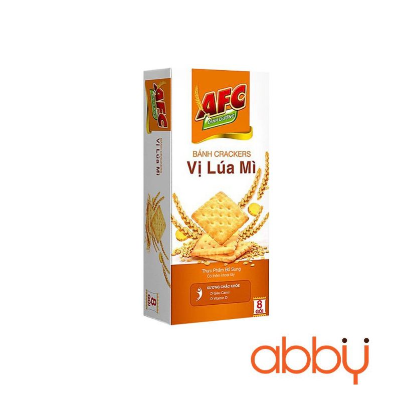 Bánh Cracker AFC làm bánh Hành