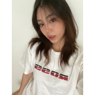 BASIC WHITE TEE - ÁO THUN MÀU TRẮNG IN LOGO ROSS