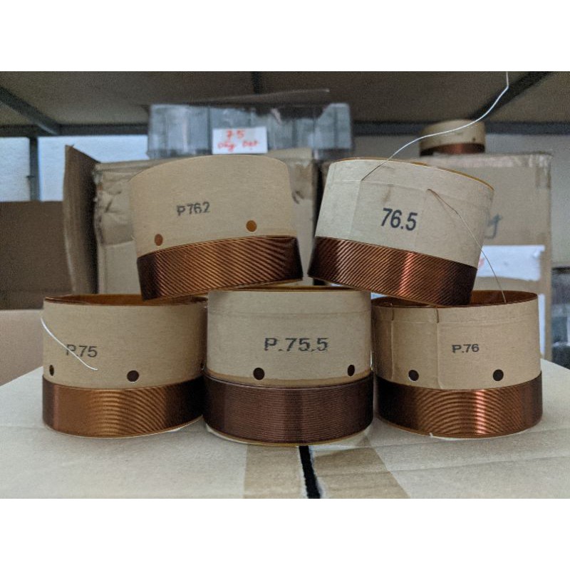 Coil Phíp Vàng 75 - 75,5 - 76 - 76,2 - 76,5 Phíp ( 2 lớp)