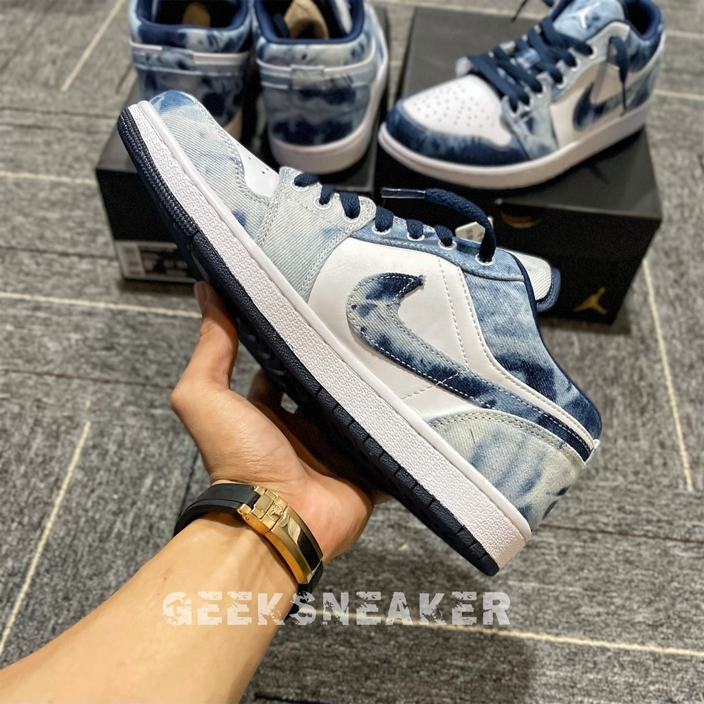 [GeekSneaker] Giày Jordan 1 Low Denim | BigBuy360 - bigbuy360.vn