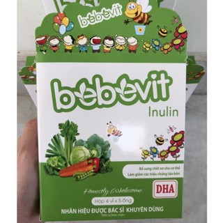 Bebevit Inulin - bổ sung chất xơ, giảm triệu chứng táo bón