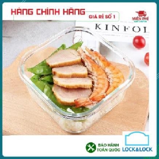 Hộp thủy tinh vuông lock&lock cao cấp llg205 llg224