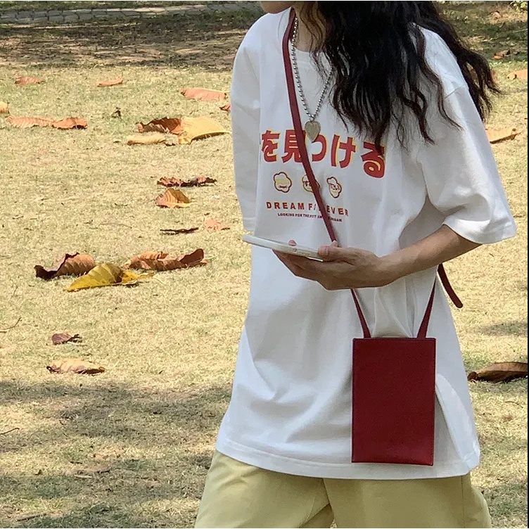 NRVP Áo Thun 100% Cotton Dáng Rộng Thời Trang Hàn Quốc Cho Nữ