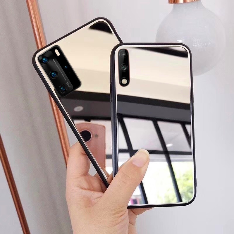 Ốp Điện Thoại Mềm Tráng Gương Trang Điểm Cho Xiaomi Redmi Note 11 11s 10 10s 9s Redmi 9A 9C 10 8 Pro Mi Poco X3 X3NFC X3Pro M3 F3