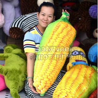 GỐI ÔM HÌNH TRÁI BẮP SIZE LỚN 0.9MÉT