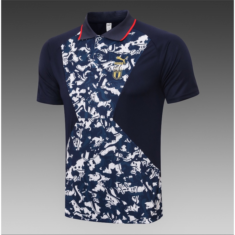 Bộ Quần Áo Bóng Đá POLO 2022/23 Marseille Ý Cho Nam