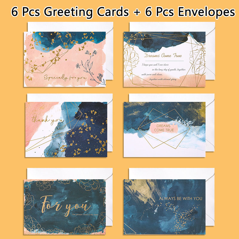 Set 6 Thiệp Chúc Mừng Giáng Sinh Có Phong Bì