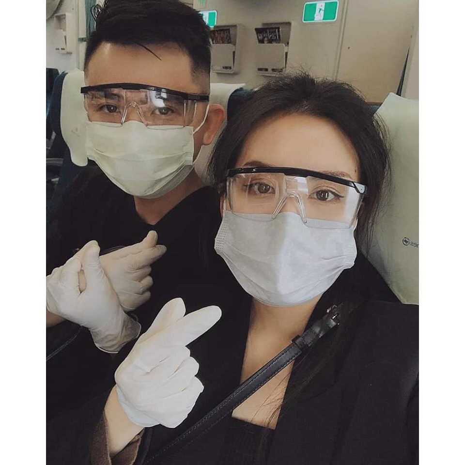 KÍNH BẢO HỘ CHỐNG BỤI CHỐNG TIA UV kính phòng dịch