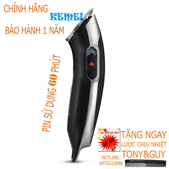 [Tặng Lược Tony Cao Cấp]Tông Đơ Cắt Tóc Trẻ Em Gia Đình Kemei 2810