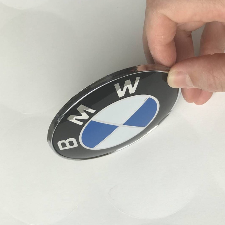 Logo biểu tượng sau xe BMW MÃ BMW74 đường kính ngoài 74mm - HÀNG CÓ SẴN