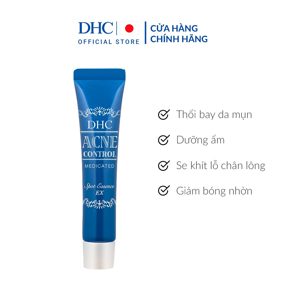 [Mã FMCGMALL -8% đơn 250K] Tinh chất ngừa mụn DHC Acne Control Spots Essence EX 15g