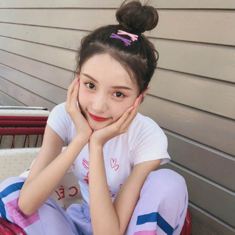 Kẹp Tóc Kiểu Hàn Quốc Màu Sắc Kẹo Ngọt Xinh Xắn