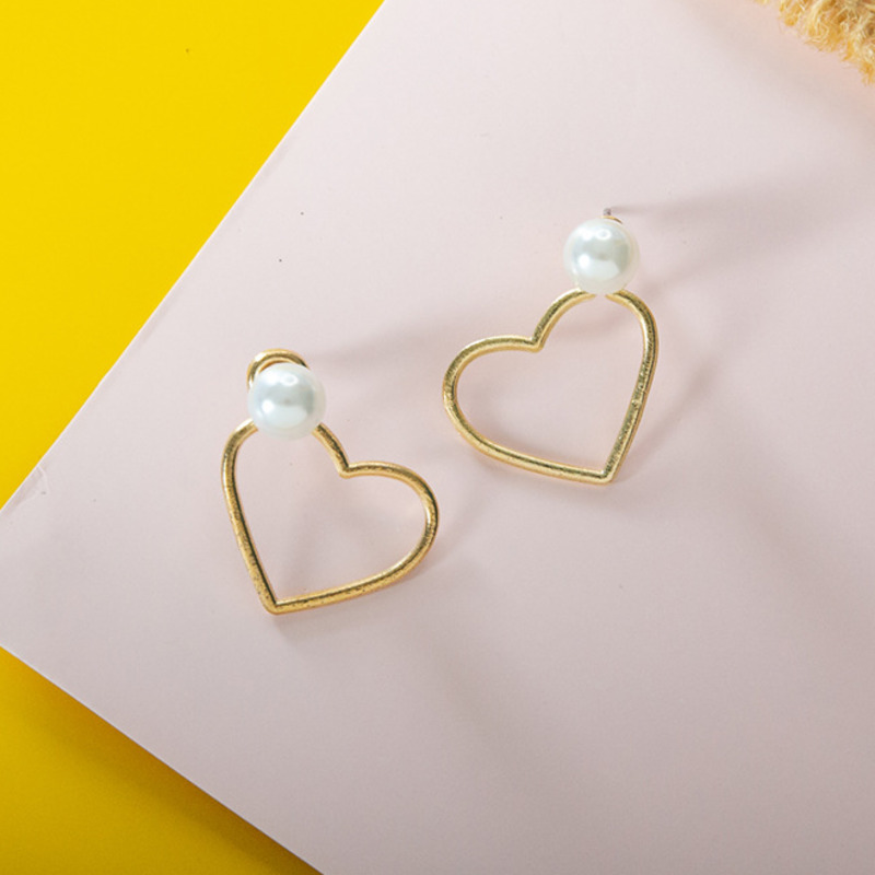 CREATIVE Hoa Tai Đính Ngọc Trai Nhân Tạo Thiết Kế Thanh Lịch