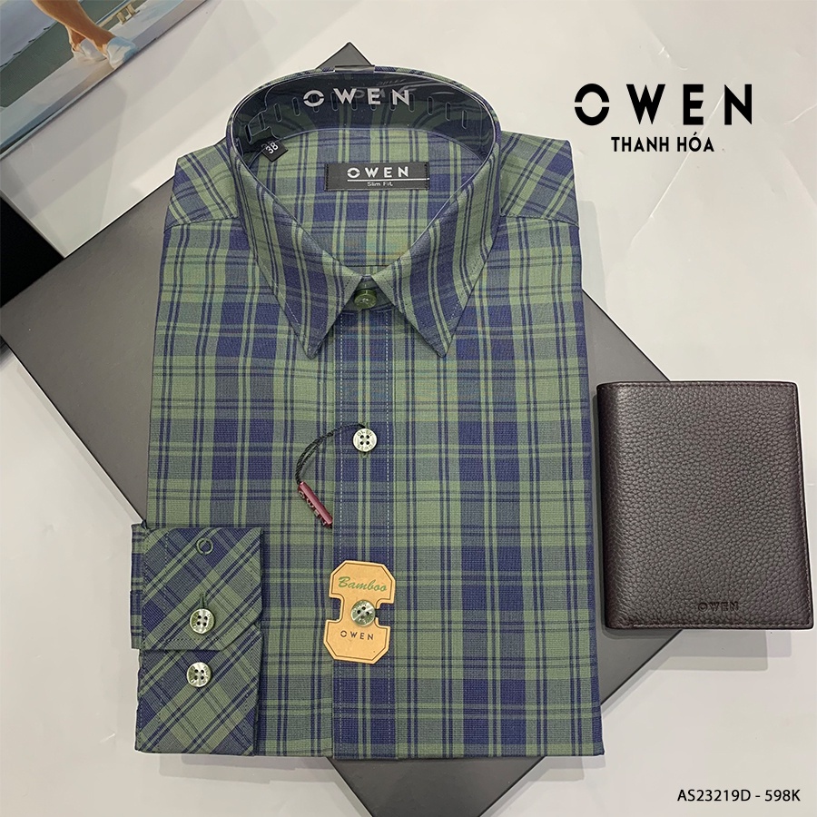 OWEN - Áo sơ mi dài tay Owen - Hàng mới về AS23219D