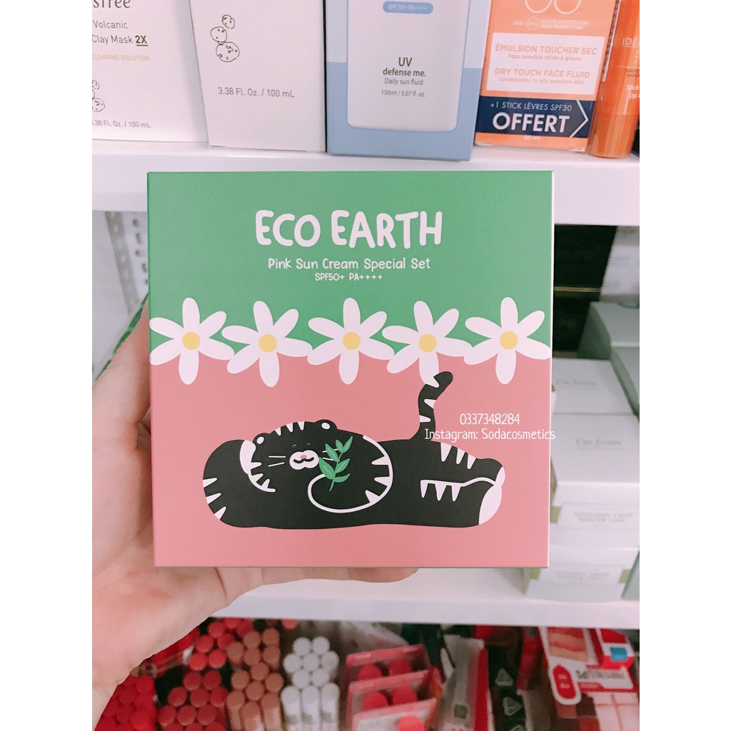 KEM CHỐNG NẮNG THESAEM  ECO EARTH POWDER