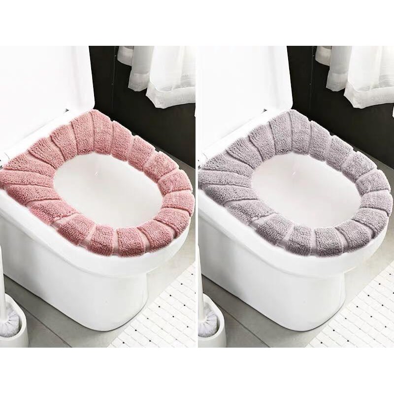 Thảm Nỉ Lót Bồn Cầu Gia Đình Văn Phòng Công Sở Đồ Dùng Thiết Bị Nhà Tắm Toilet Phòng Tắm Bảo Vệ Sức Khỏe Gia Đình Trẻ Em