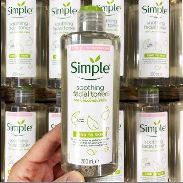 Nước Tẩy Trang Cho Da Nhạy Cảm Simple Micellar Cleansing Water 200ml