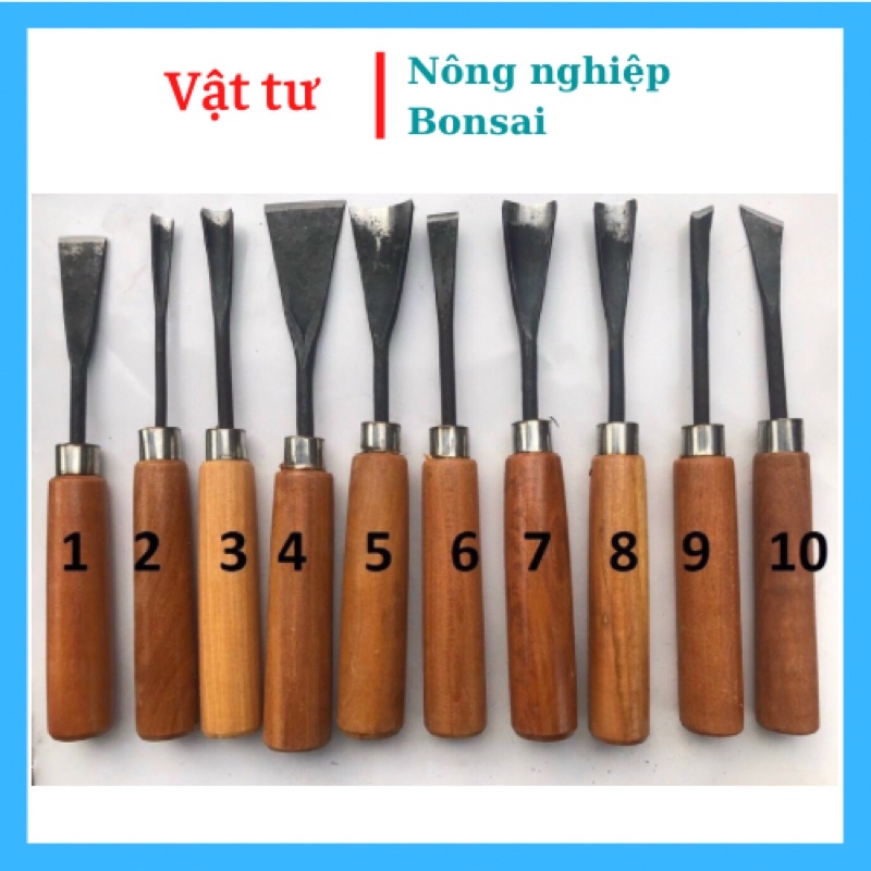 Lẻ 1 cây đục gỗ- chạm khắc thủ công chuyên làm bonsai