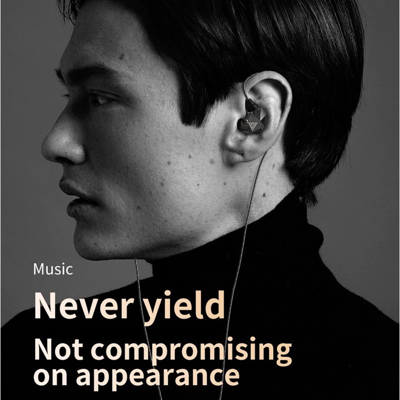 Tai Nghe Nhét Tai Nghe Nhạc Chơi Game QKZ AK2 Pro Nâng Cấp Âm Thanh Super Bass, Dây Chống Rối, Có Mic Đàm Thoại