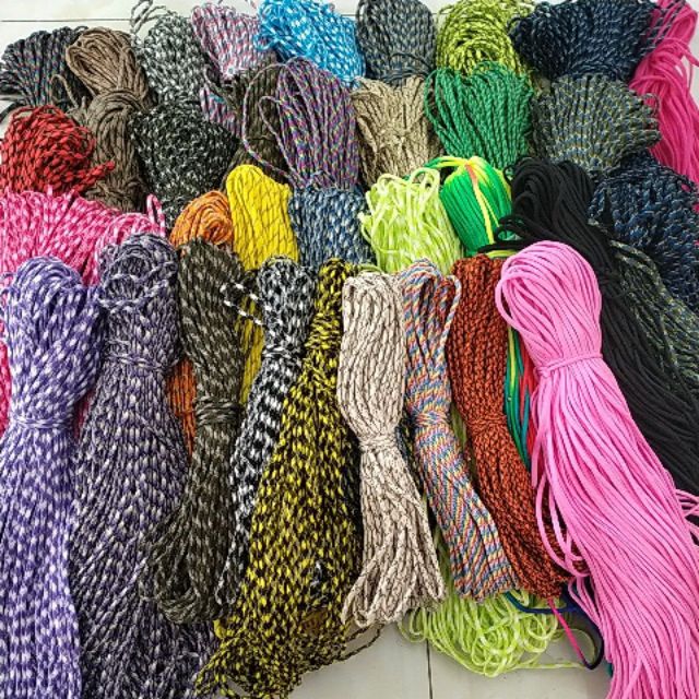 Bó 9met dây paracord cord 4mm 7lõi