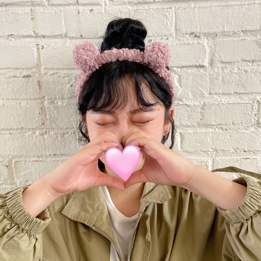 Băng đô cài tóc lông cừu nhiều màu sắc tùy chọn xinh xắn đáng yêu J20102102