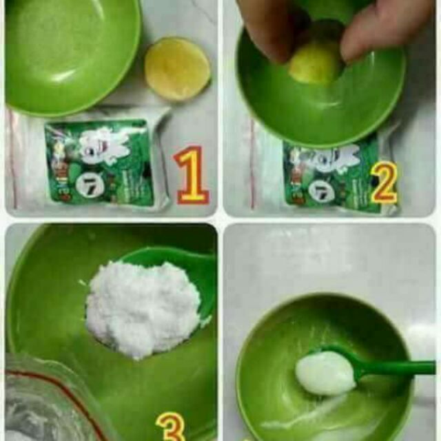 Baking soda trắng răng