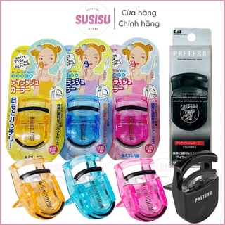 Đồ bấm mi bằng nhựa KAI Compact Curler / Kẹp bấm cong mi/Bấm mi mini Vacosi