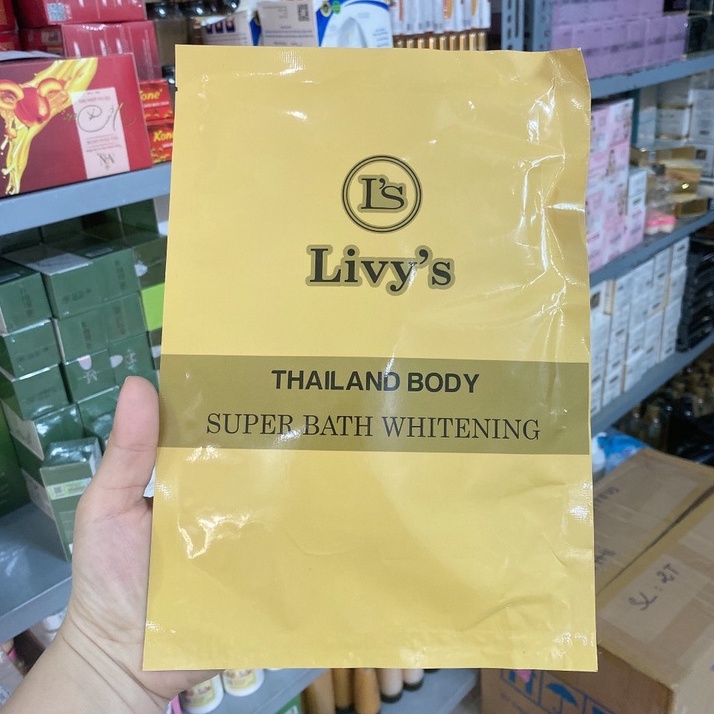 Tắm Ủ Trắng Body LiVy's vàng | BigBuy360 - bigbuy360.vn