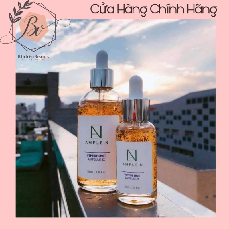TINH CHẤT SERUM PEPTIDE SHOT AMPOULE 2X 100ml ampleN