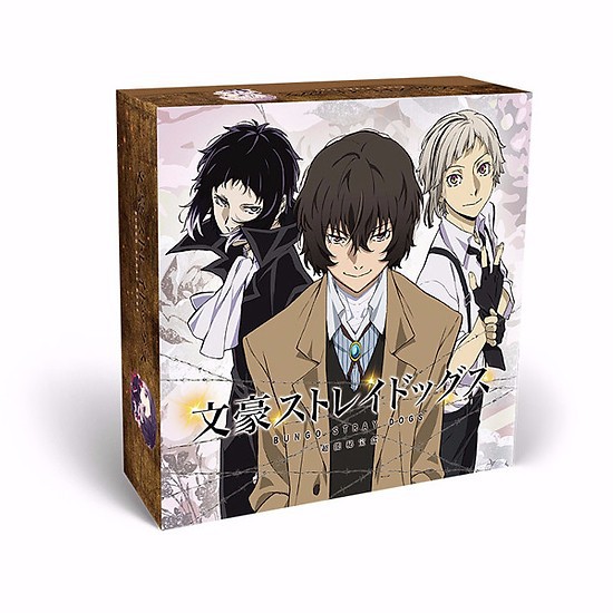 (150) Hộp quà tặng anime Bungou Stray Dogs Văn hào lưu lạc có ảnh thẻ, ảnh dán, vòng tay, ảnh thẻ, postcard anime chibi