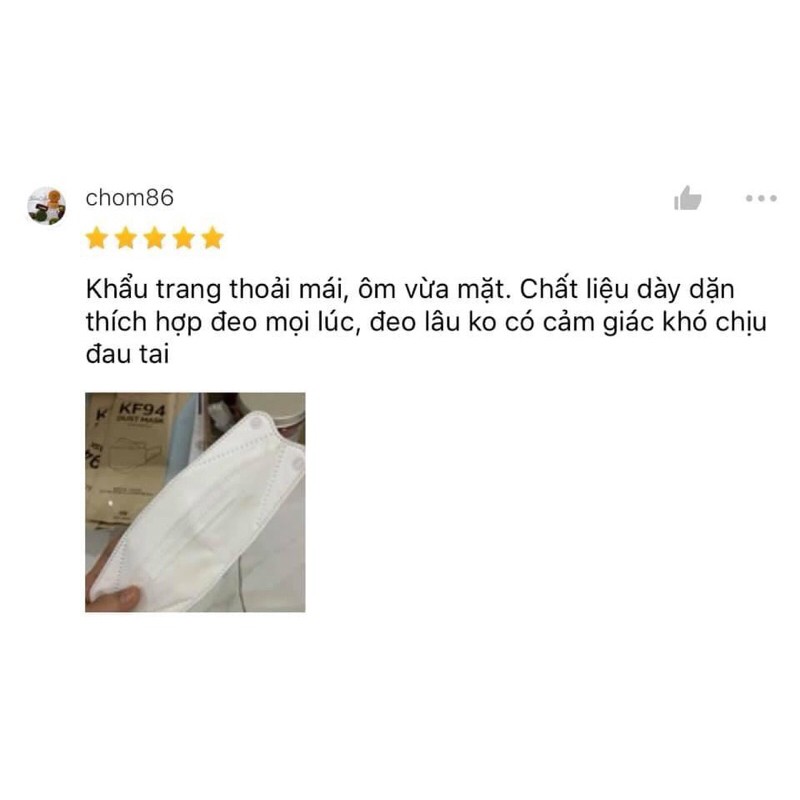 Khẩu trang KF94 Dust Mask Hàn Quốc (mẫu mới) | BigBuy360 - bigbuy360.vn