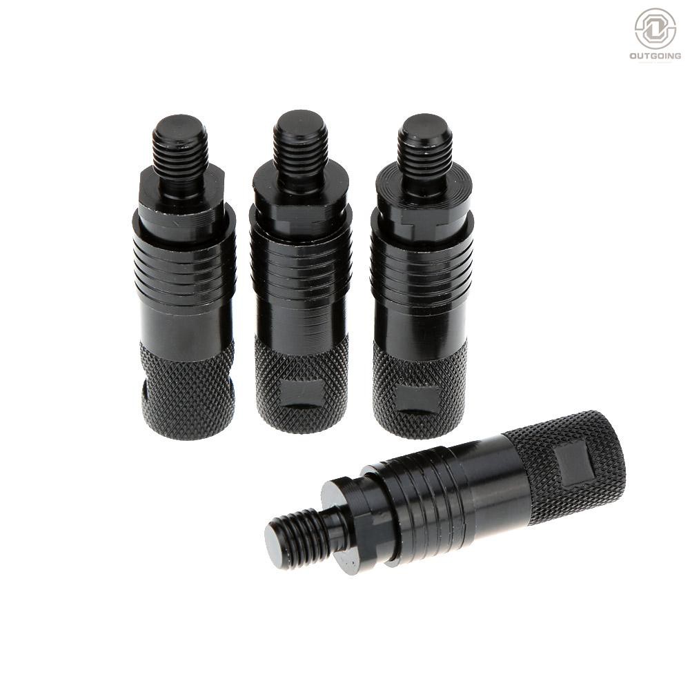 A&D 4pcs Fishing Rod Pod Connector Quick Release Bite Alarm Fishing Bank Stick Support Hold Connector