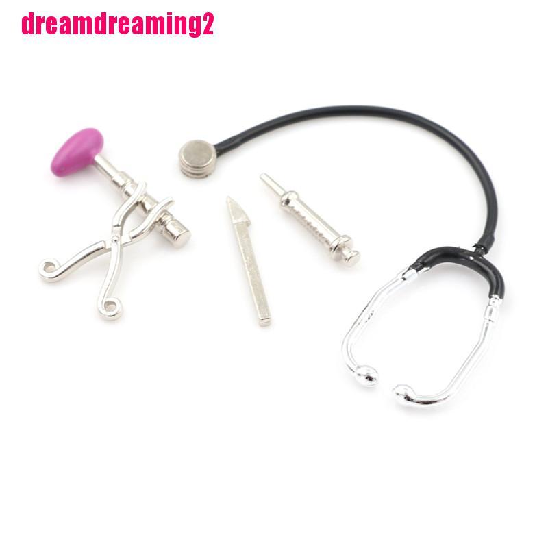 Bộ 5 Ống Y Tế Mini Cho Búp Bê